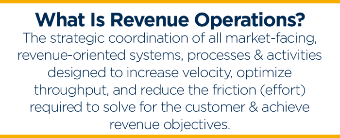 What Is Revenue Operations